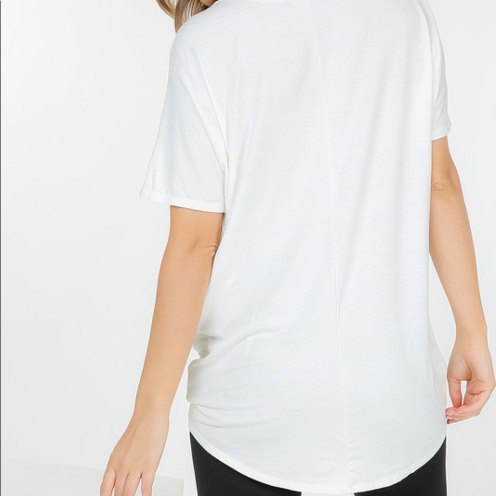 FINAL PRICE Dolman Short Sleeve Top - Picture 3 of 3